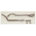 Piper exhaust Seat Leon TDI - 2.5 inch Stainless system (Without  Silencer)
